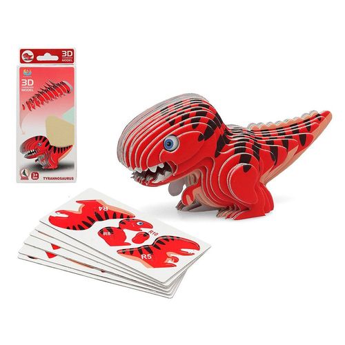 Puzzle 3d Dinosaure Tyrannosaurus Diy  Assembler - Jeu ducatif Et Amusant Pour Enfants De 5 Ans Et Plus