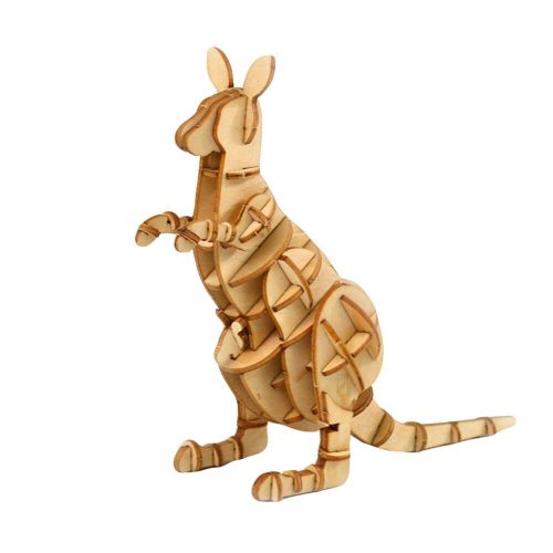 Puzzle 3d En Bois  Assembler, Jouet ducatif Pour Enfants, Modle Animal, lphant, Aigle, Cadeau  Assembler