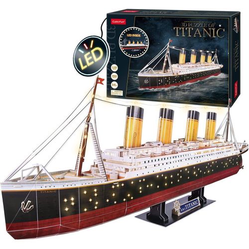 Puzzle 3d - Maquette Titanic | Maquette  Construire | Puzzle 3d Adulte Et Enfants | Bateau Jouet | Construction Adulte | Puzzles 3d | Maquette Bateau | 266 Pices