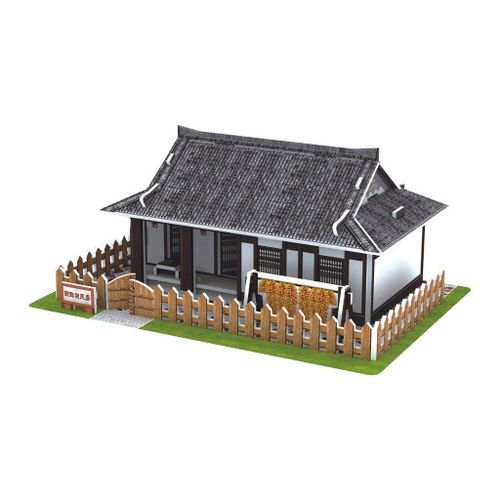 Puzzle 3d Pour Enfants, Jouet De Bricolage, Architecture Ancienne, Maison Villa, Maison ducative, Puzzle En Papier, Cadeau