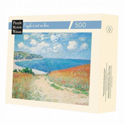 Puzzle 500 Pices Claude Monet - Chemin Dans Les Bls, 1882