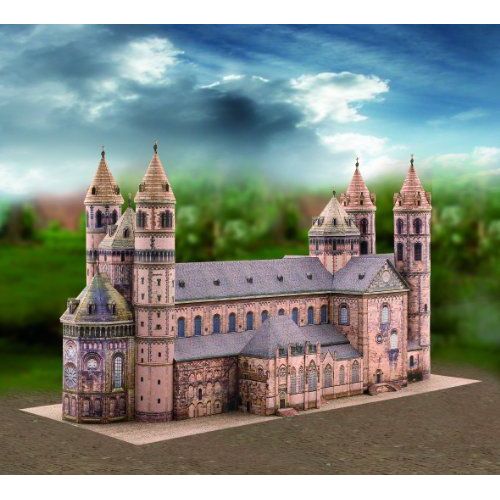 Puzzle 6 Pices Maquette En Carton : Cathdrale De Worms