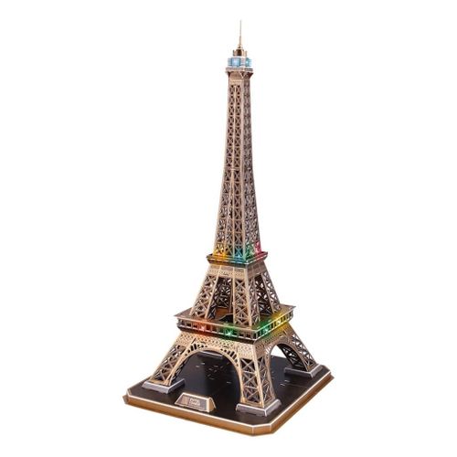 Puzzle 82 Pices Puzzle 3d Avec Led - La Tour Eiffel