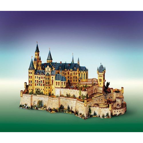 Puzzle 9 Pices Maquette En Carton : Hohenzollern