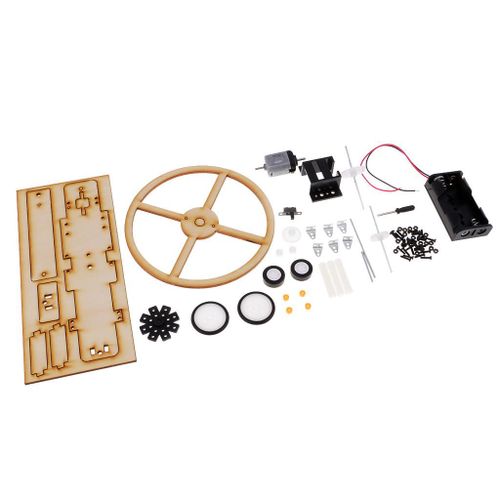 Puzzle De Technologie, Roue De Bricolage, Pneu D'Hlicoptre Rc, Modle De Robot Artisanal, Science
