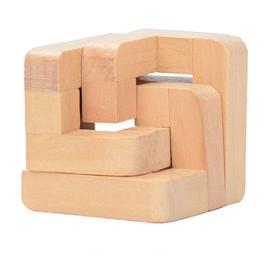 Casse-tête en bois Puzzle 1 pièce Casse-tête en bois Puzzle Cube 1