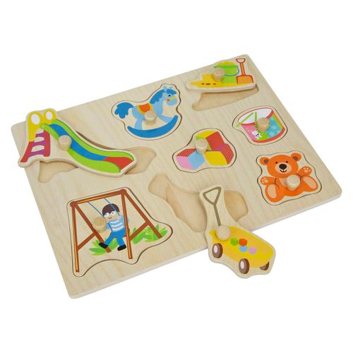 Puzzle En Bois 8 Pices  Poser 'jouet' Pour Enfants  Partir De 2 Ans +