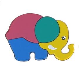 Puzzle En Bois Elephant Bebe Enfant 4 Piece Rakuten