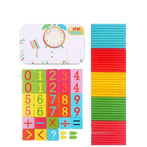 Puzzle Magntique En Bois Pour Bb, Jouet De Maths, Puzzle De Maths, ducation Des Nombres, Jeu De Calcul, Apprentissage Du Comptage, Cadeaux Pour Enfants, 1 Ensemble