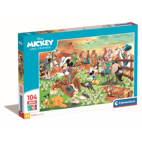 Puzzle Enfant 104 Pices Maxi - Mickey