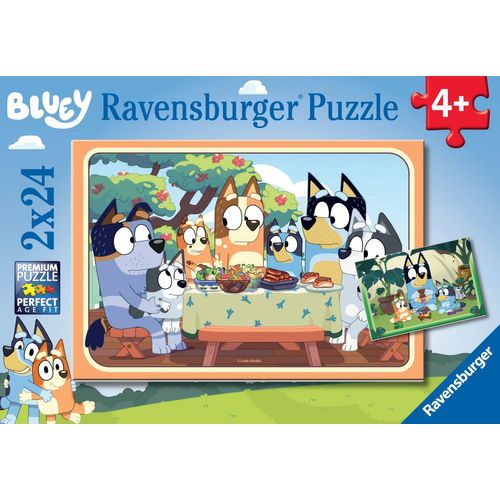 Puzzle Puzzles 2x24 P - C'est Parti Avec Bluey !
