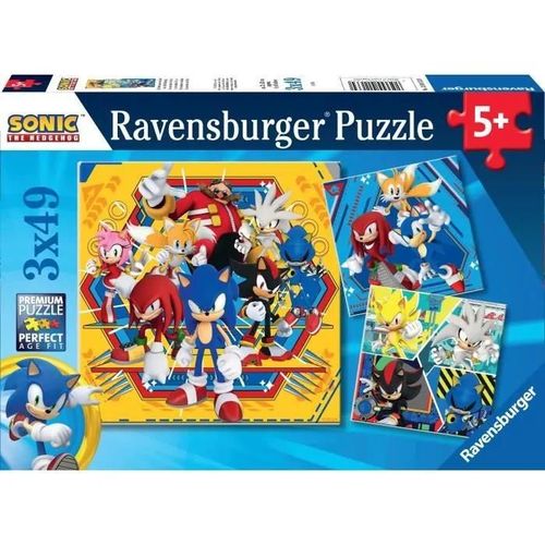 PUZZLE Pz Sonic 3x49p