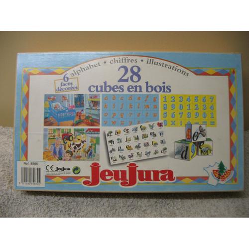 Puzzles En Jeu De Cubes En Bois Jouet En Bois Rakuten