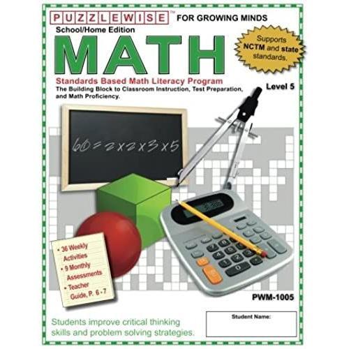 Puzzlewise: Math Level 5   de Dr. Daniel Levine  Format Broch 