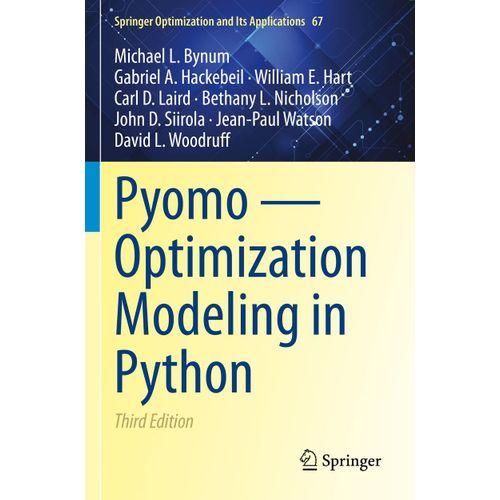 Pyomo - Optimization Modeling In Python    Format Broch 