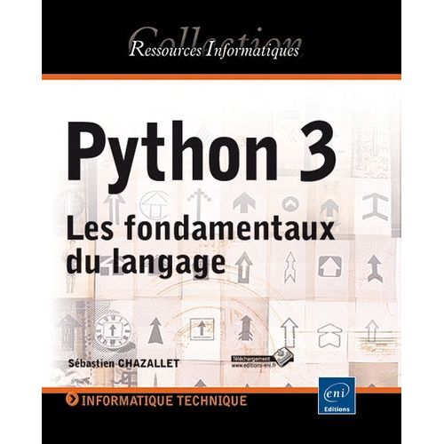 Python 3   de Chazallet Sbastien  Format Broch 