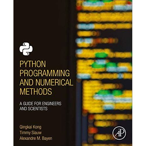 Python Programming And Numerical Methods    Format Broch 