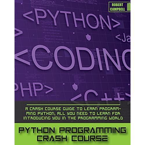 Python Programming Crash Course    Format Broch 