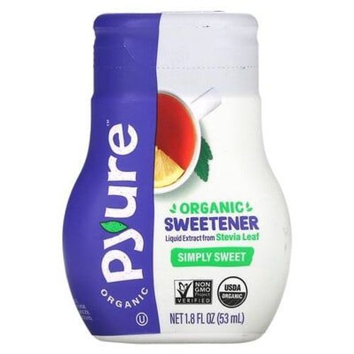Pyure dulcorant Liquide Biologique  La Stvia, Substitut De Sucre Simplement Sucr, Ctogne, 53 Ml