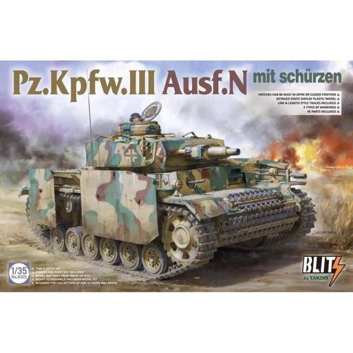 Pz.Kpfw.Iii Ausf.N Avec Tabliers - Takom 3468005