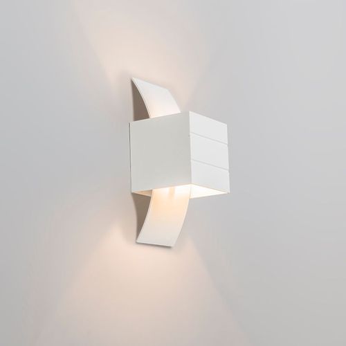 Qazqa Lot De 2 Applique Murales Modernes Blanc - Amy / Luminaire / Lumiere / clairage / Intrieur / Salon / Cuisine Max. X Watt