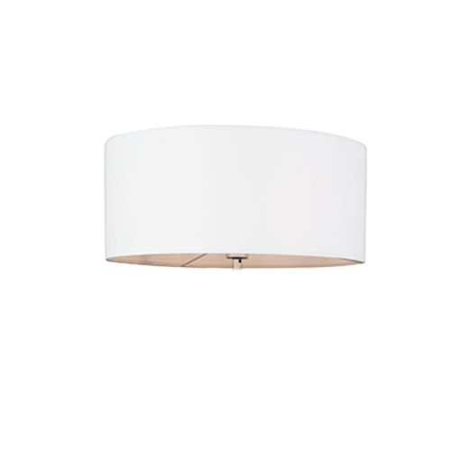 Qazqa Witte Kap Vloerlamp Tripe ,