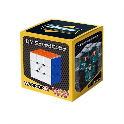 Qiyi Warrior W 3x3x3 Cube magique professionnel 3x3 Cubes de vitesse Puzzles Qiyi Warrior S 3 par 3 Cube de vitesse-Warrior M