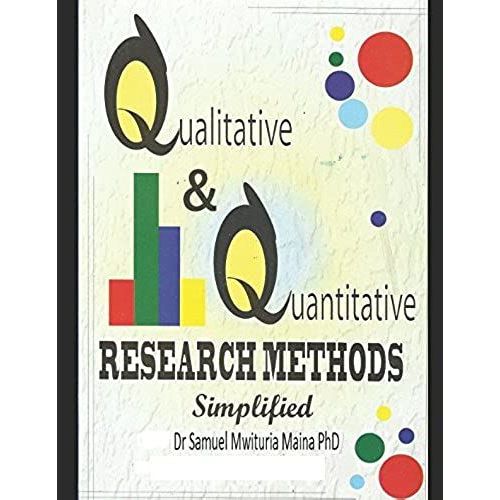 Qualitative And Quantitative Research Methods Simplified   de unknown  Format Broch 