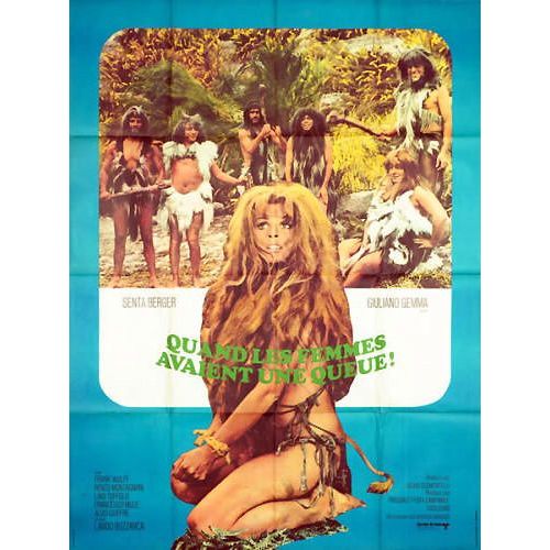 Quand Les Femmes Avaient Une Queue-Vritable Affiche De Cinma Plie-Format 60x80 Cm-De Pasquale Festa Campanile Avec Senta Berger, Giuliano Gemma, Frank Wolff, Renzo Montagnani - 1970