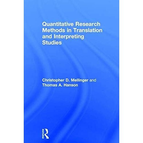 Quantitative Research Methods In Translation And Interpreting Studies    Format Reli 