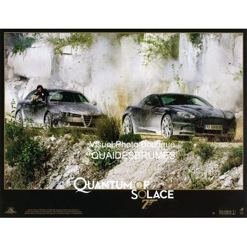 Quantum Of Solace : Photo D'exploitation Cinmatographique - Format 21x27.5 Cm - De Marc Forster Avec Daniel Craig, Olga Kurylenko, Mathieu Amalric, Judi Dench, Gemma Arterton - 2008