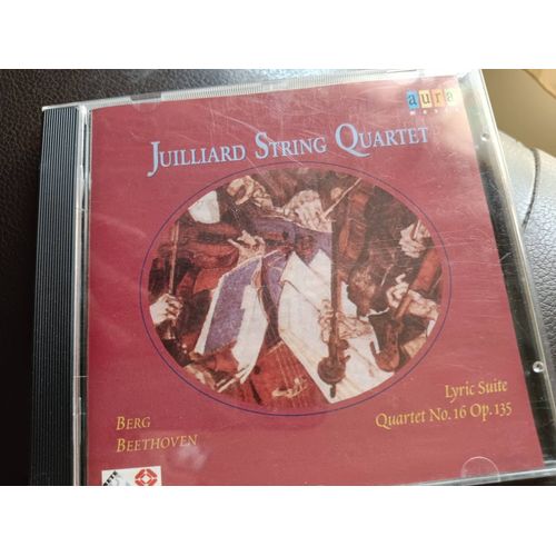 Quartet No 16/Lyric Suite (Juilliard String Quartet) - Beethoven