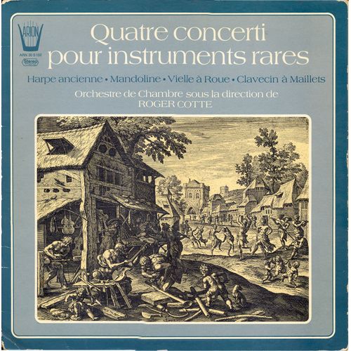 Quatre concerti pour instruments rares haendel(concerto pour harpe