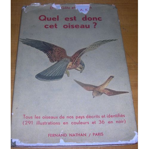Quel Est Donc Cet Oiseau ?   de G. Gotz  Format Broch 