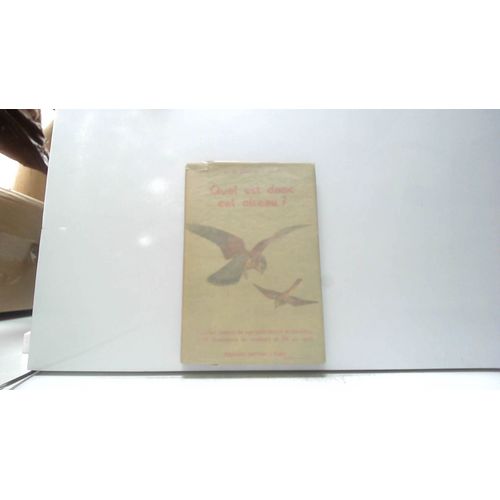 Quel Est Donc Cet Oiseau?   de GOTZ G / KOSCH A (Dr)  Format Reli 