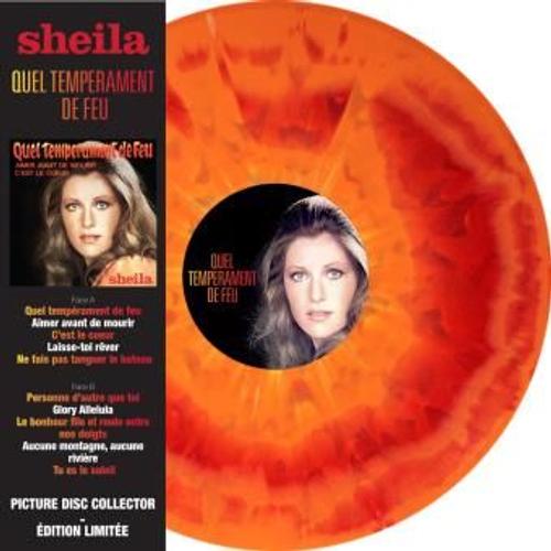 Quel Temprament De Feu (Album Vinyle Orange & Jaune) - Edition Limite - Sheila