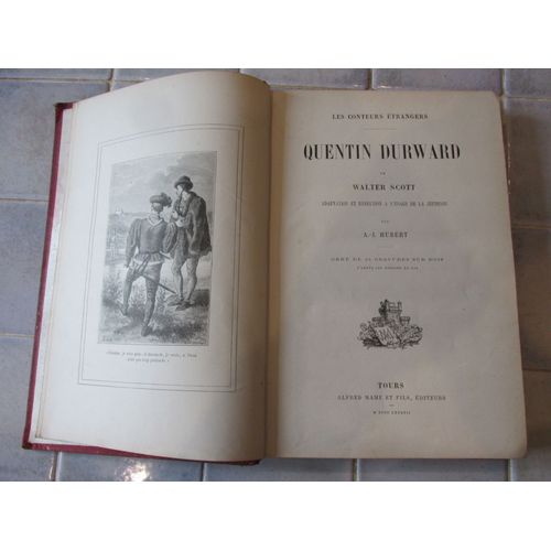 Quentin Durward   de walter scott  Format Beau livre 