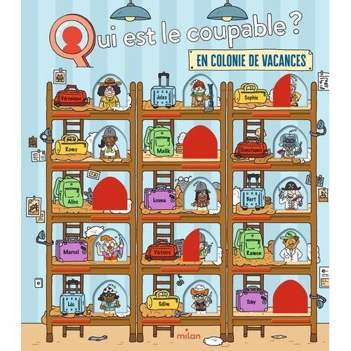 Qui Est Le Coupable En Colonie De Vacances ?    Format Album 