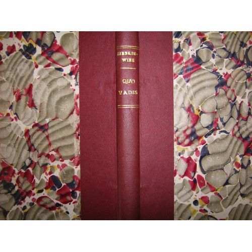 Quo Vadis? Roman Des Temps Nroniens   de henryk sienkiewicz  Format Cartonn 