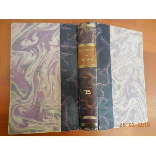 Quo Vadis Roman Des Temps Nroniens   de henryk sienkiewicz  Format Beau livre 