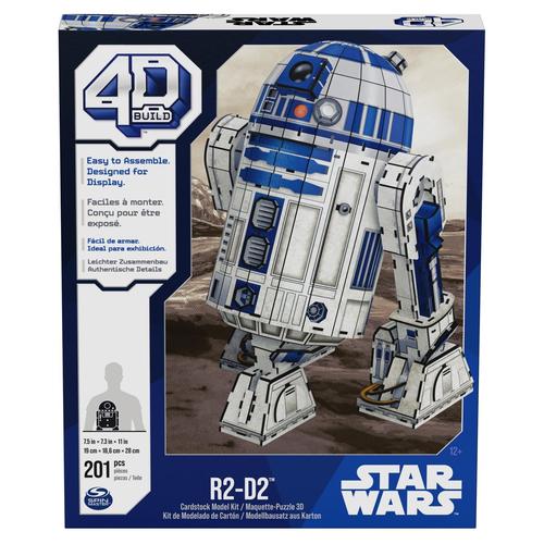 4d Build R2-D2 Star Wars 4d Build