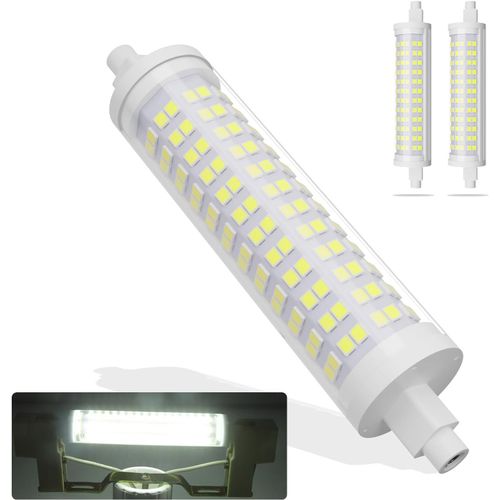 R7s Led 118mm, Blanc Froid 6000k 16w Ampoules Led Non Dimmables R7s 1600lm Ac 190-260v, Equivalent 160w J118 R7s Ampoules Halognes.[N13]