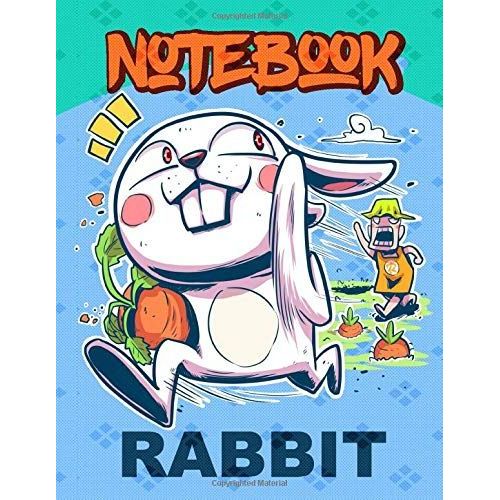 Rabbit Journal Notebook: Lined Notebook (Diary, Notebook)) - Large (8.5 X 11 Inches) - 120 Pages (Chinese 12 Zodiac Notebook)   de Notebook, Zaiwen  Format Broch 