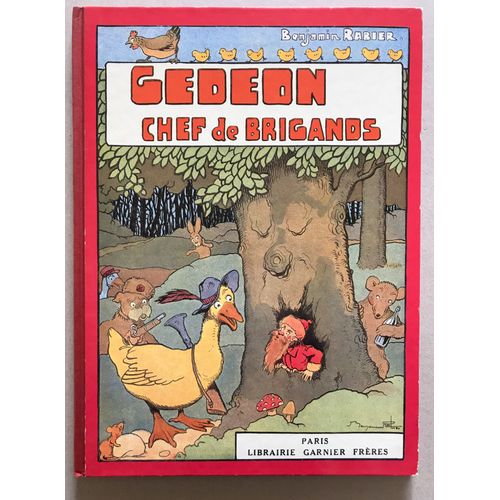 Rabier Benjamin. Gdon Chef De Brigands. Rimpression De 1978 D'aprs 1931. Bande Dessine.   de benjamin rabier 