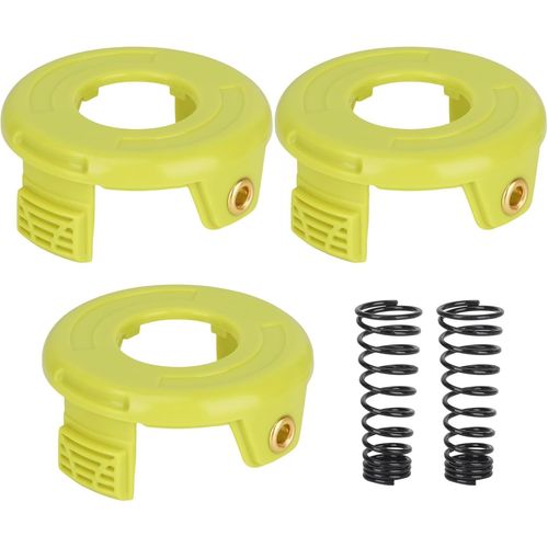 Rac118 Rac119 Couvercle De Bobine Pour Coupe-Bordure Rlt3025f, Rlt3025s, Rlt3525s, Rlt2523, Rlt3525, Rlt3525, Rlt3123 (3 Couvercles De Bobine + 2 Ressorts)
