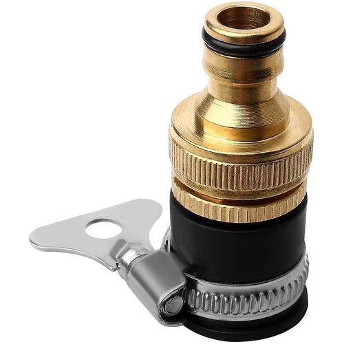 Raccord De Robinet Rond, Connecteurs De Tuyau En Laiton De 1/2''  3/4'' De Diamtre, Adaptateur De Robinet De Tuyau D'arrosage Universel