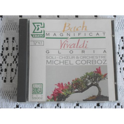 Rachel Yakar Jennifer Smith Birgit Finnil Anthony Rolfe Johnson Jos Van Dam Wally Staempfli Nicole Rossier Hanna Schaer Orchestre De Chambre Et Ensemble Vocal Et Instrumental De Lausanne Dir Corboz - Johann Sebastian Bach Magnificat Bwv 243 + Antonio Vivaldi Gloria Kyrie Avec Yakar Smith Finnila Rolfe Johnson Jos Van Dam Staempfli Rossier Schaer Orchestre Et Choeur De Lausanne Dir Michel Corboz
