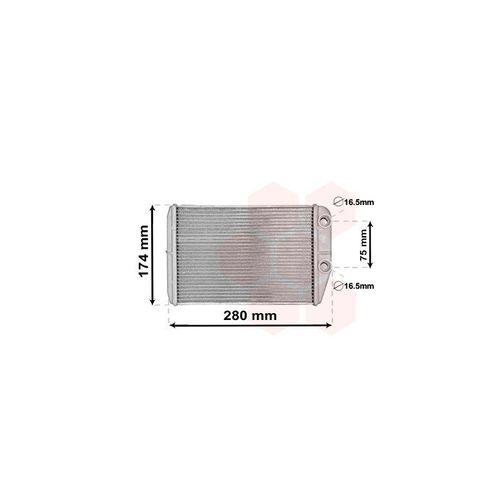 Radiateur De Chauffage Pour Citroen Jumper De 2006  2014