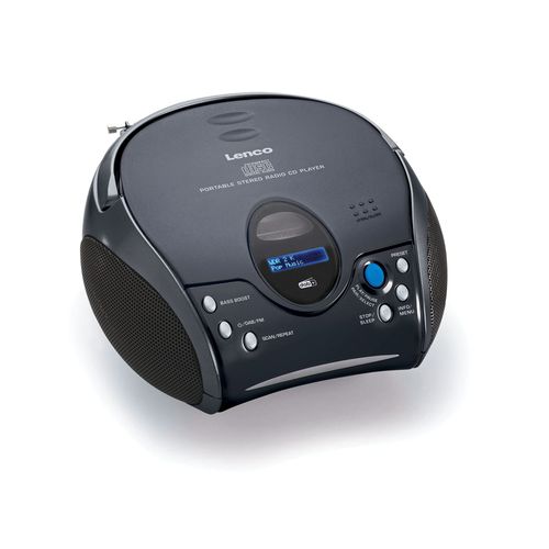 Radio Dab+ Portable Avec Lecteur Cd Et Bluetooth Scd-24dab Bk Noir-Argent