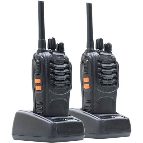 Radio Portable Pmr R40 Pro, Ensemble De 2 Pices, 0,5w, Asq, Tot, Moniteur, Programmables, Batteries 1200mah, Chargeurs Et couteurs Inclus, Vox Function[Usbc726]